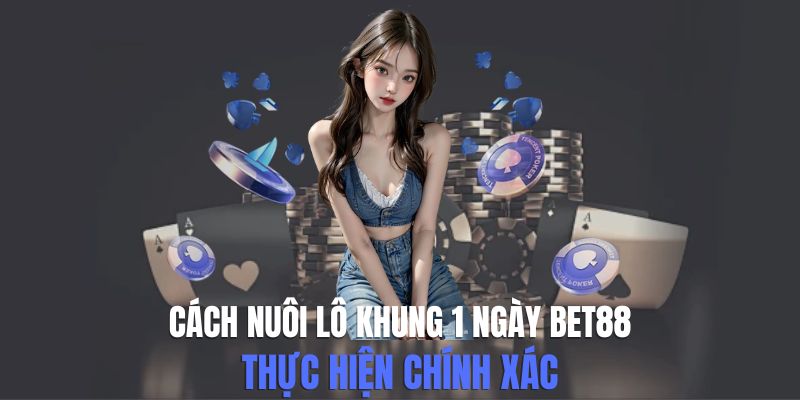 Cách Nuôi Lô Khung 1 Ngày Bet88 - Thực Hiện Chính Xác